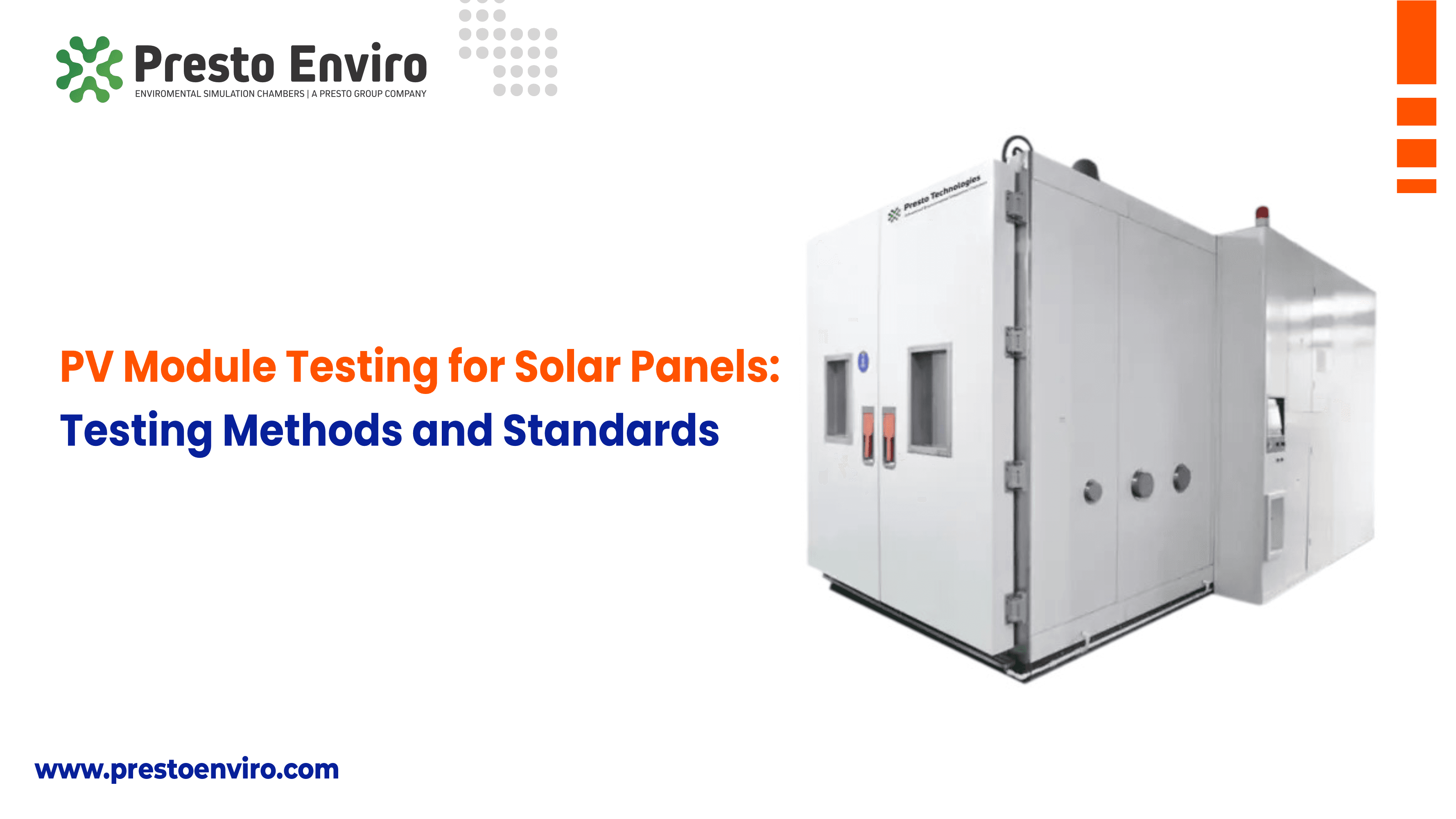 PV Module Testing for Solar Panels: Testing Methods and Standards