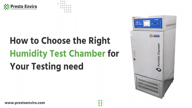 Choosing the Right Humidity Test Chamber for Your Needs