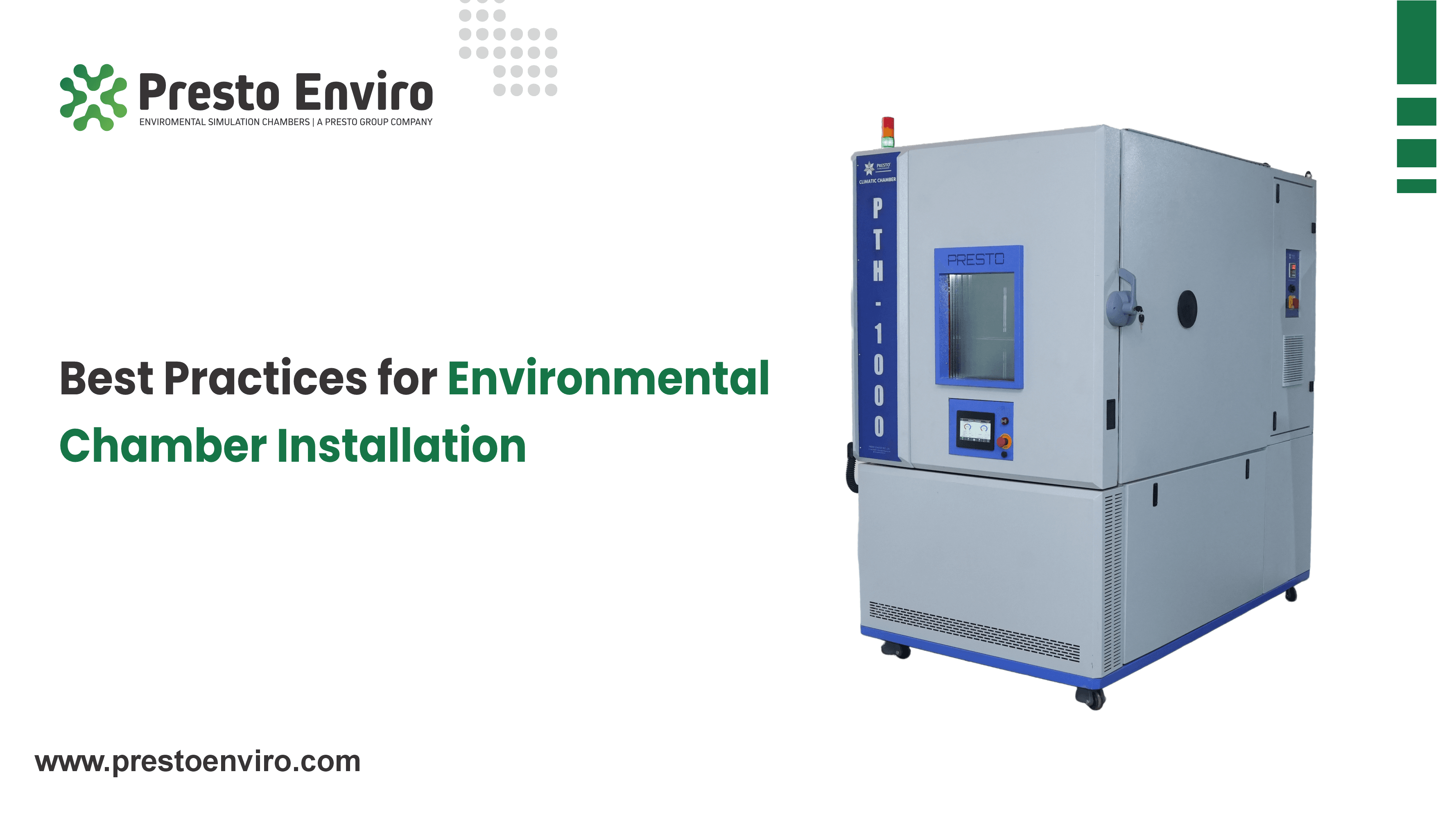Best Practices for Environmental Chamber Installation