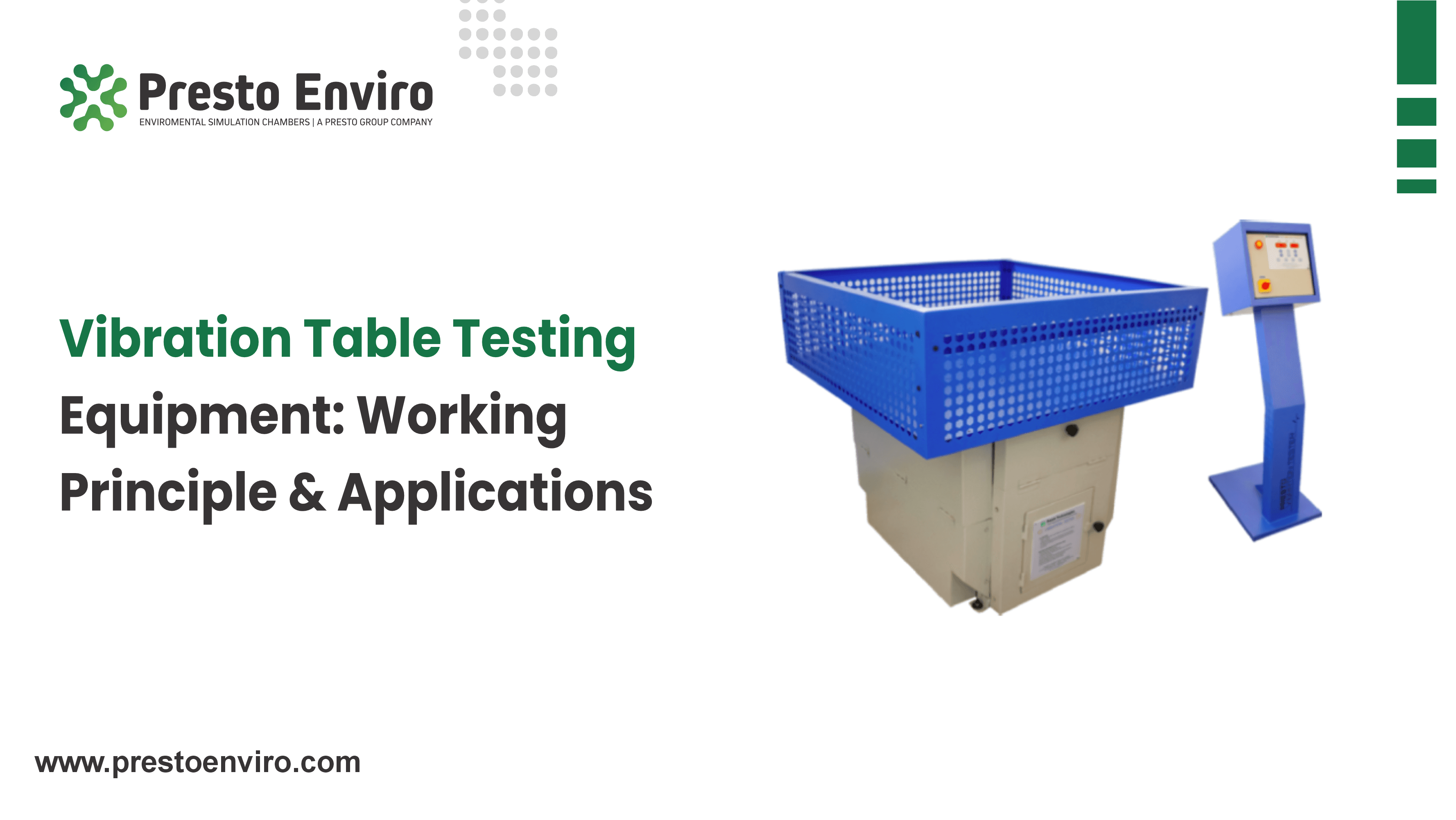 Vibration Table Testing Equipment: Working Principle and Applications