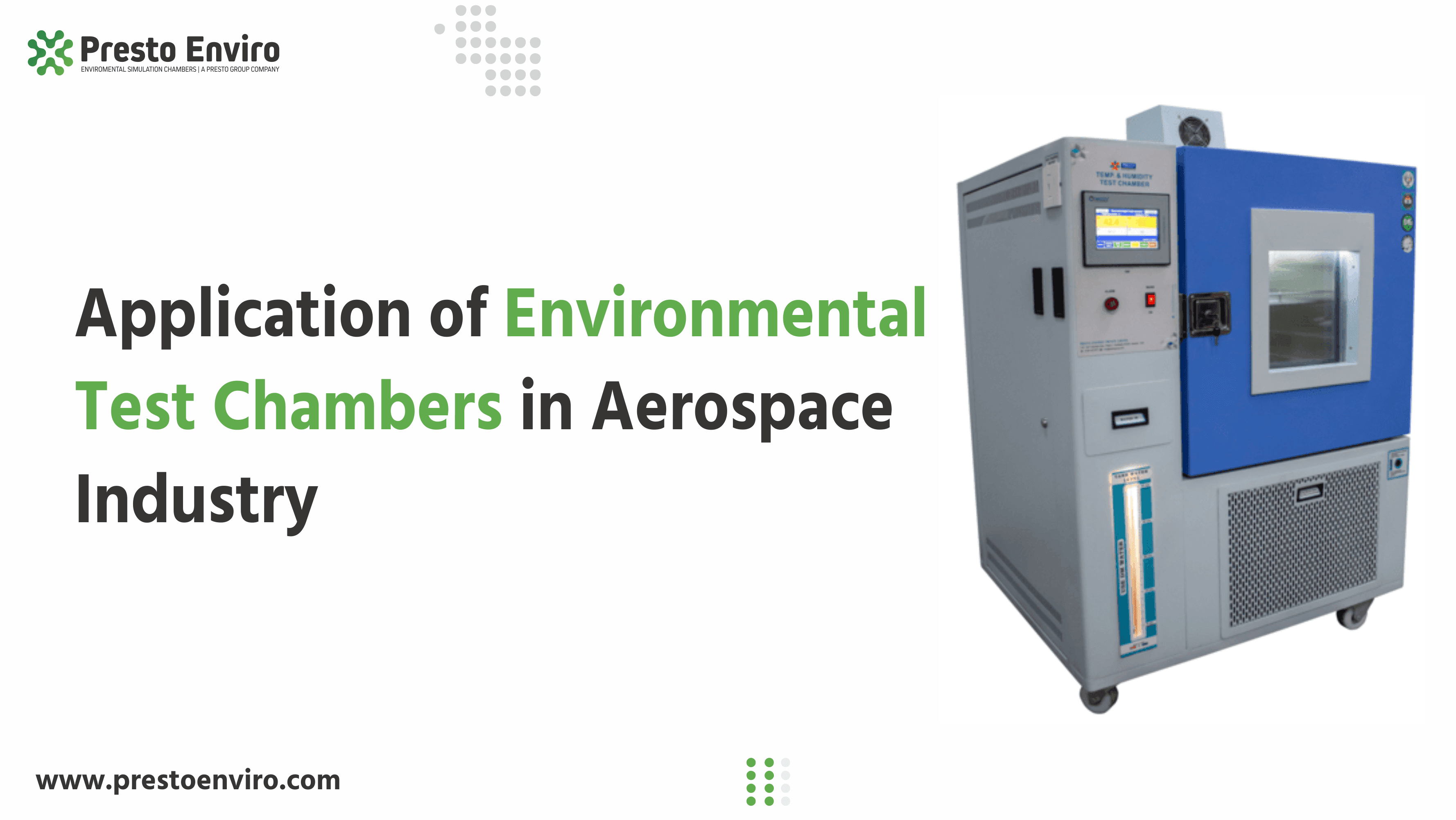 Application of Environmental Test Chambers in the Aerospace Industry