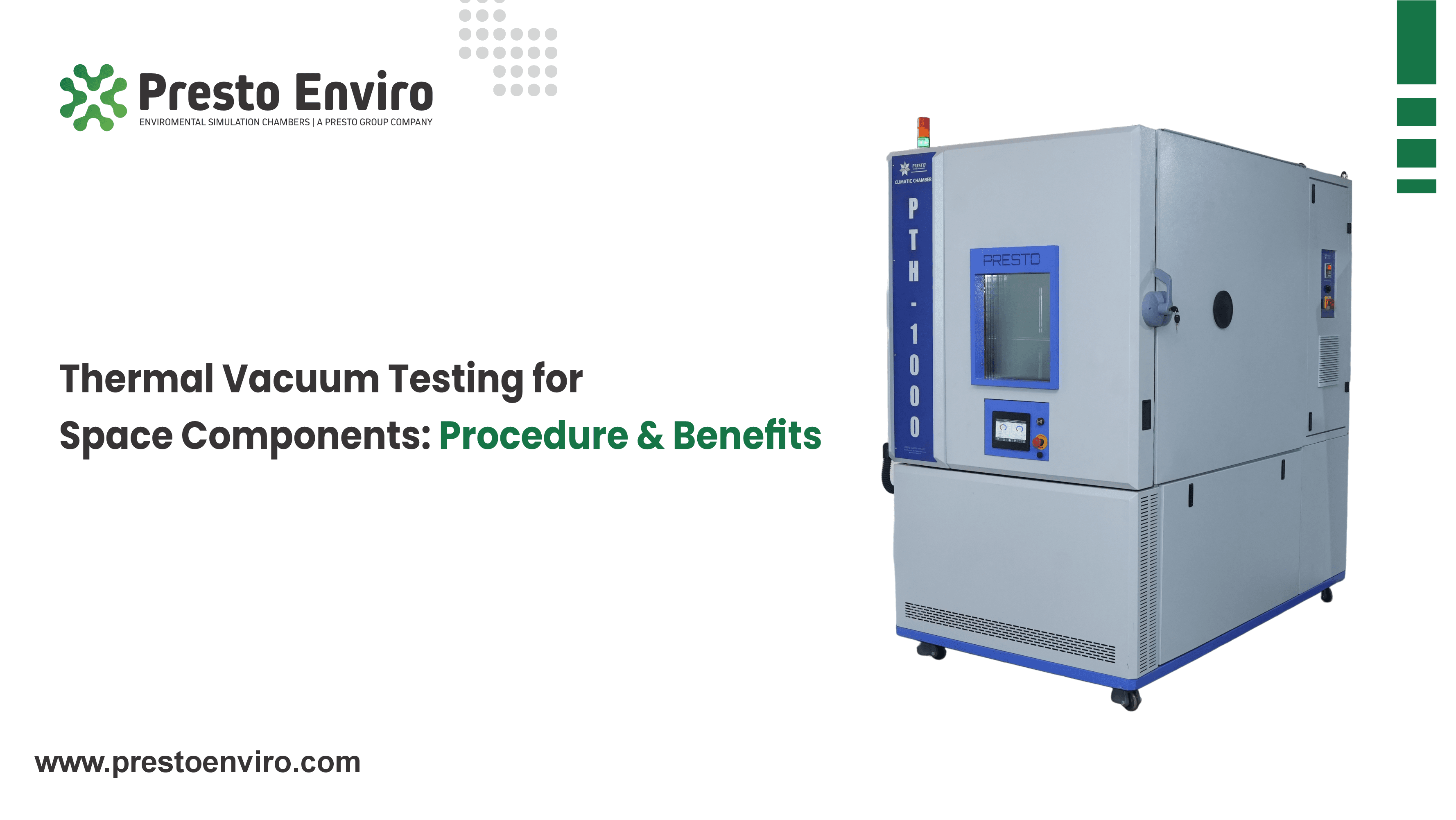 Thermal Vacuum Testing for Space Components: Procedure & Benefits