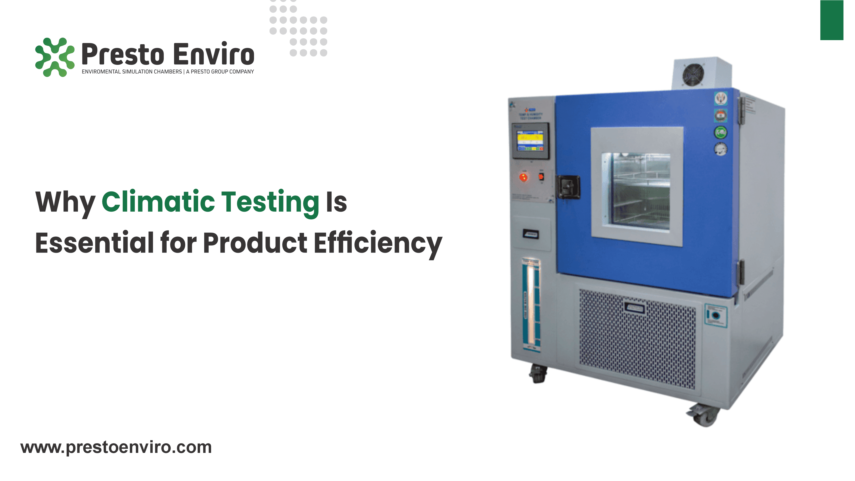 Why Climatic Testing Is Essential for Product Efficiency