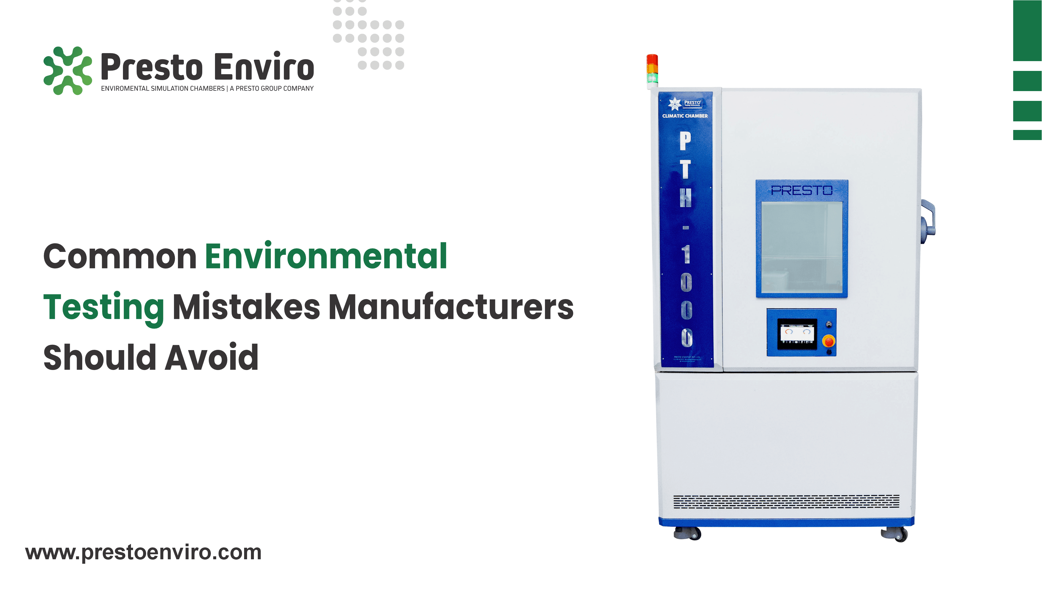 5 Common Environmental Testing Mistakes Manufacturers Should Avoid