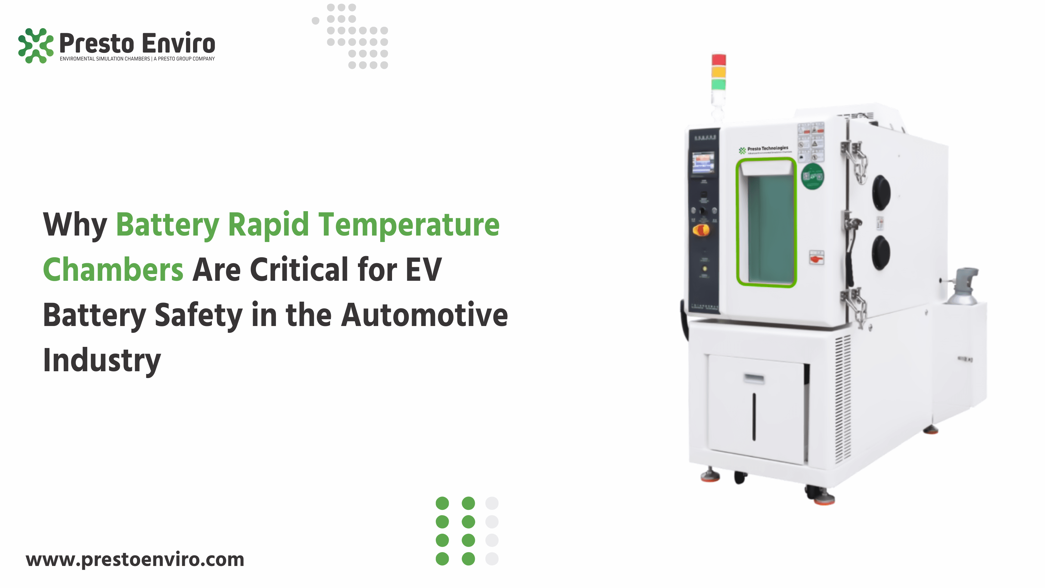 Why Battery Rapid Temperature Chambers Are Critical for EV Battery Safety in the Automotive Industry?