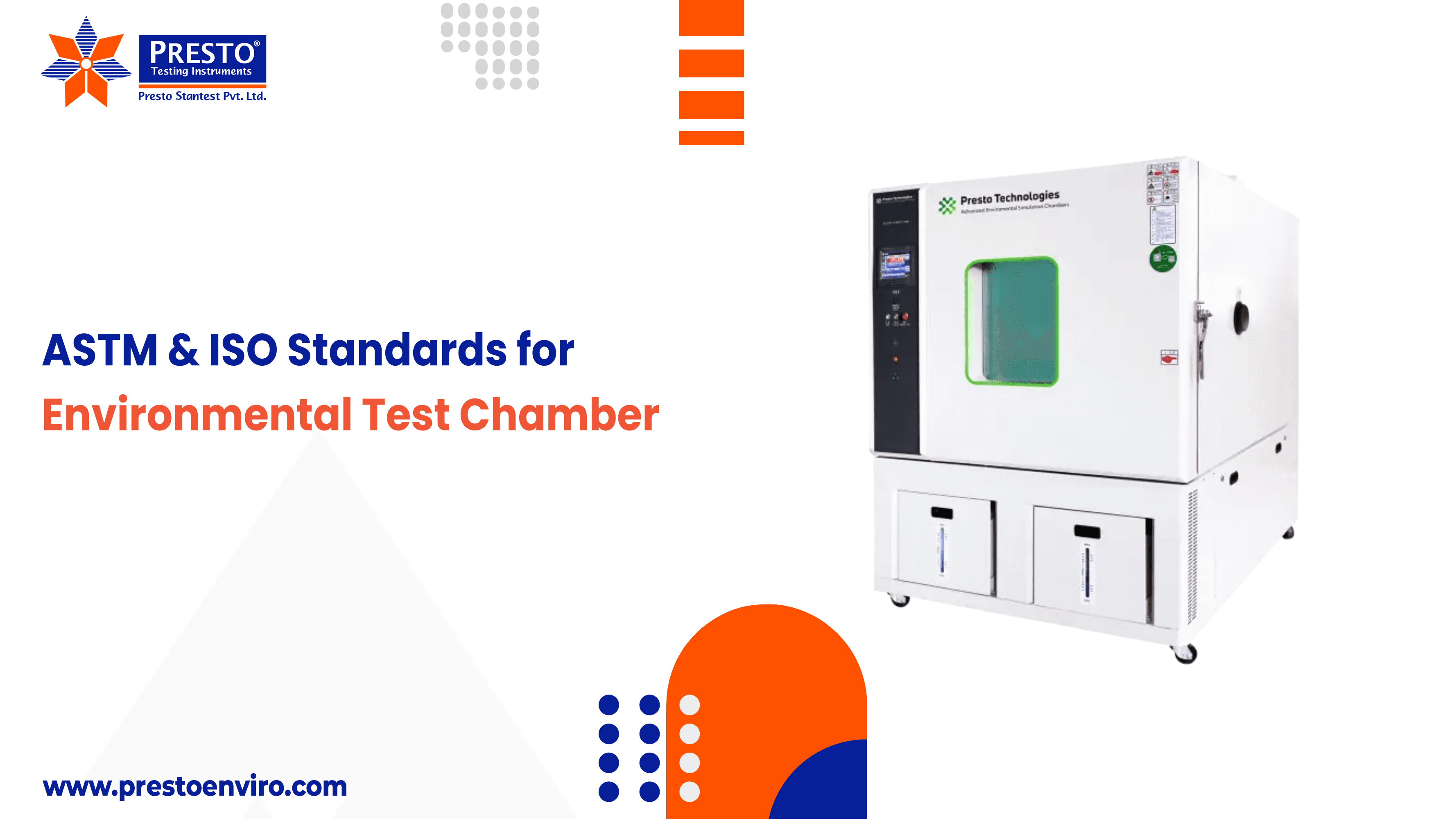 ASTM & ISO Standards for Environmental Test Chamber